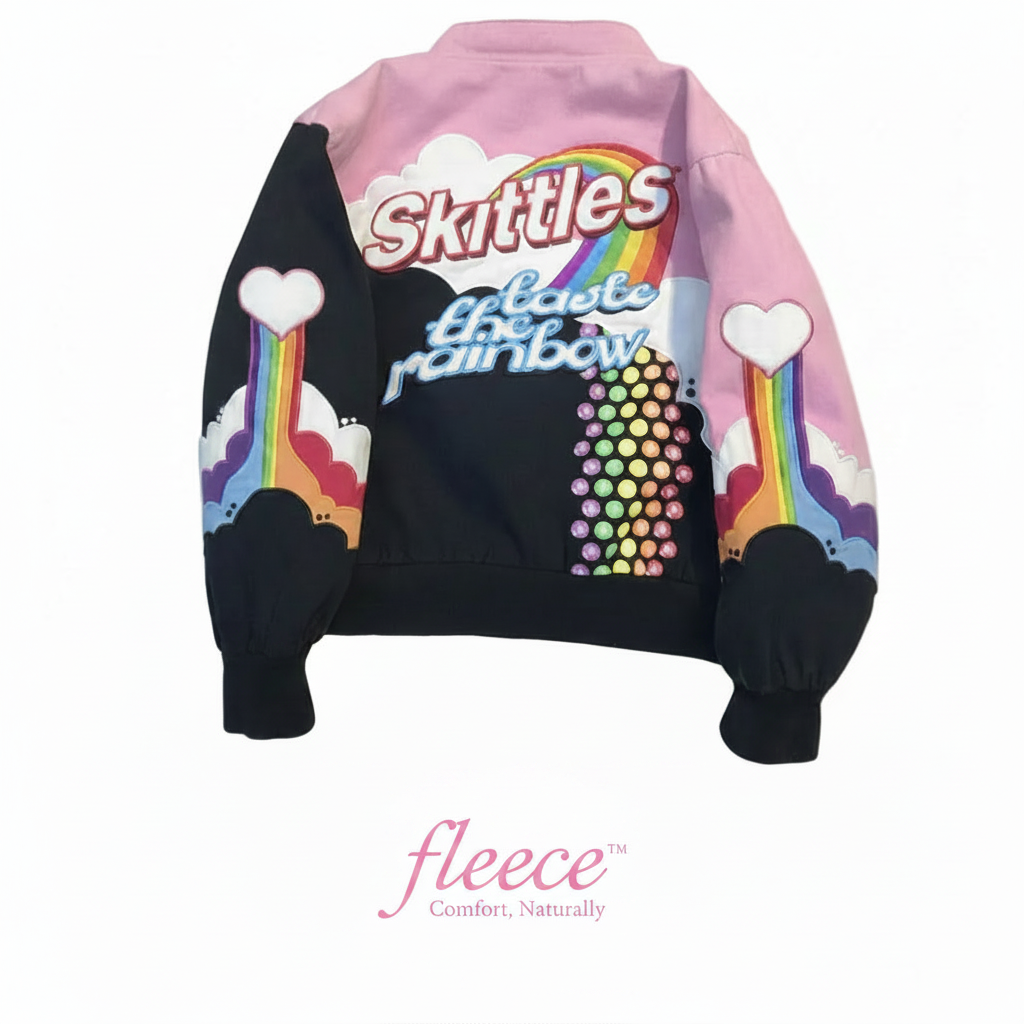 SKITTLES Loose Short Jacket