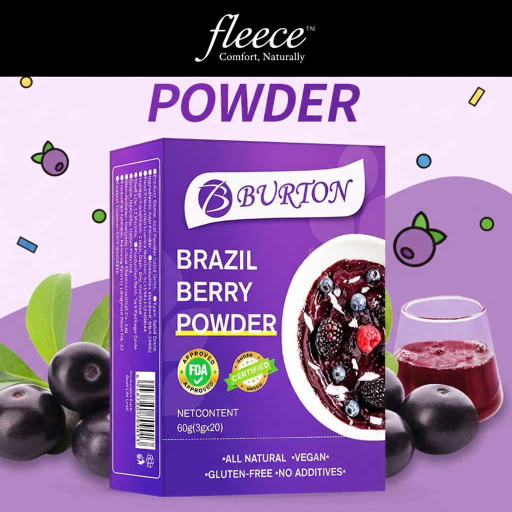 Brazilian Berry Powder Fruit Flavored Drink