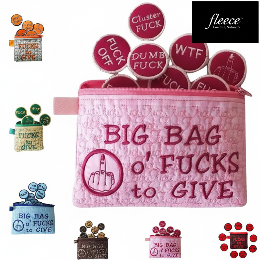 New Big Bag F CKS Zipper Bag