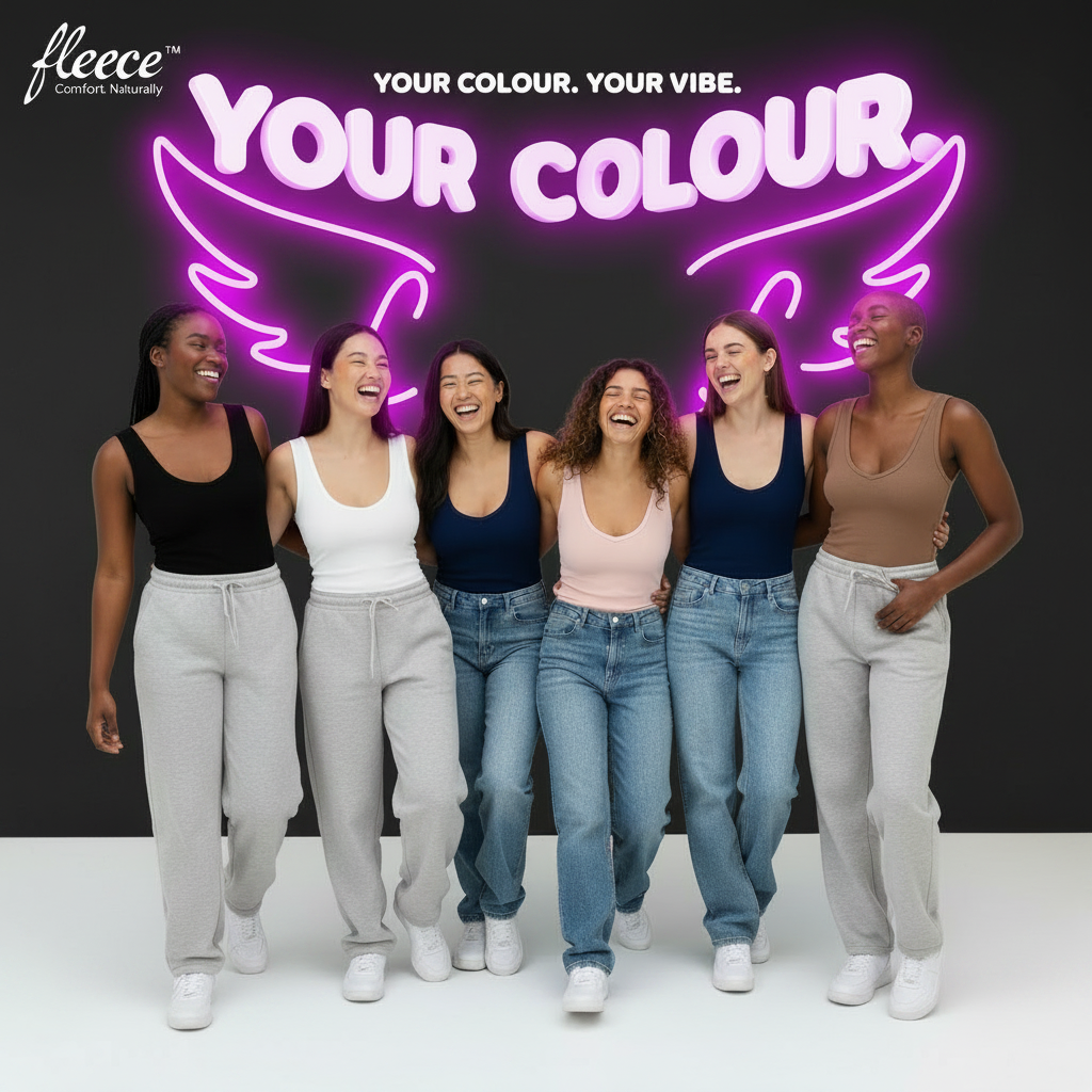 Fleece Vest Top – Track Pants Wings Campaign