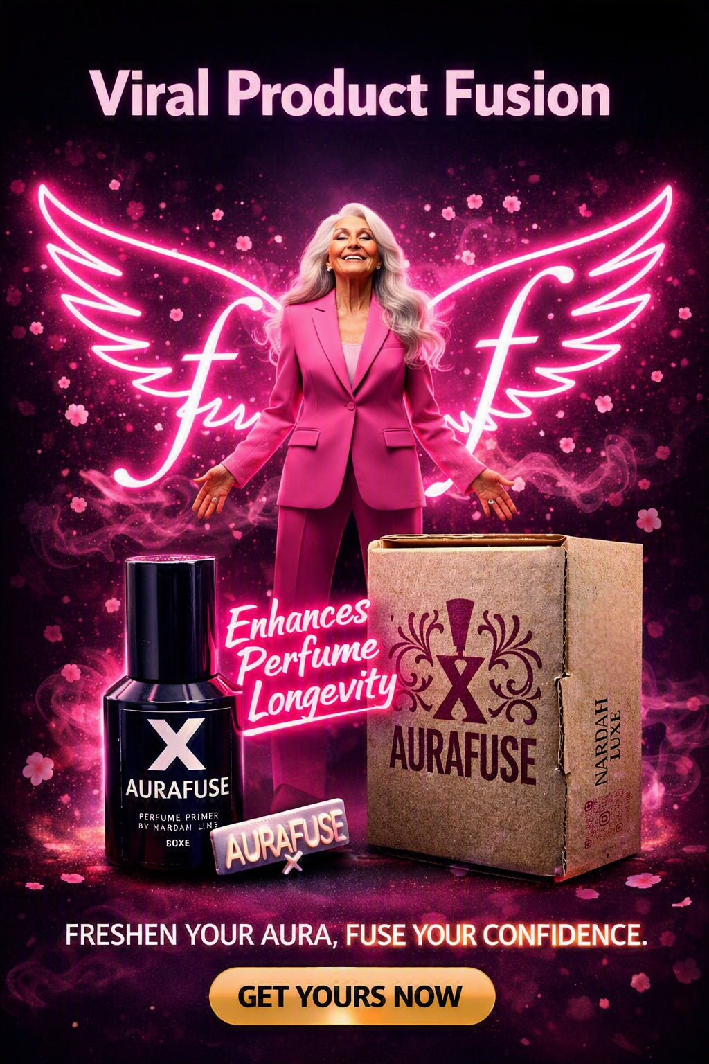 AuraFuse Perfume PrimerThe Confidence That Stays When Everything Else Changes
